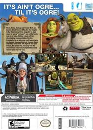 Box back cover for Shrek 4 - Il Était Une Fin on the Nintendo Wii.