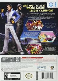 Box back cover for Speed Racer - Le Jeu Vidéo on the Nintendo Wii.