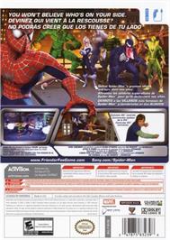 Box back cover for Spider-man - Allié Ou Ennemi on the Nintendo Wii.