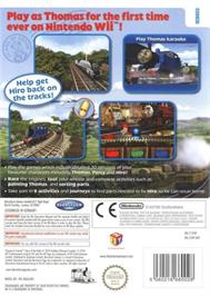 Box back cover for Thomas & Friends: Hero of the Rails on the Nintendo Wii.