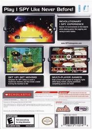 Box back cover for Ultimate I Spy on the Nintendo Wii.