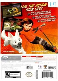 Box back cover for Volt - Star Malgré Lui on the Nintendo Wii.