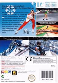 Box back cover for Winter Sports 2008 - The Ultimate Challenge on the Nintendo Wii.