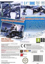Box back cover for Winter Sports 2011 - Go For Gold on the Nintendo Wii.