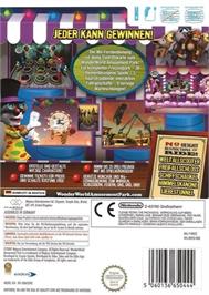 Box back cover for Wonder World Amusement Park on the Nintendo Wii.