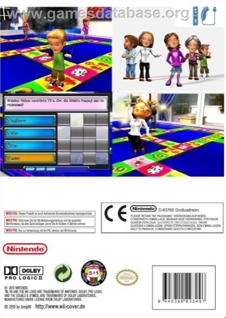 Family Quiz - Nintendo Wii - Artwork - Box Back
