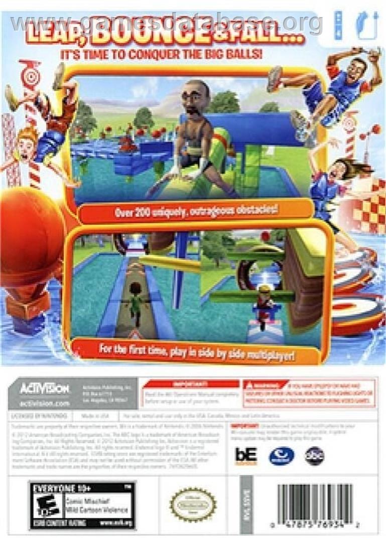 Wipeout 3 - Nintendo Wii - Artwork - Box Back