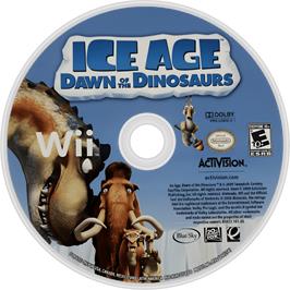 Cartridge artwork for Age De Glace 3 - Le Temps Des Dinosaures, L' on the Nintendo Wii.