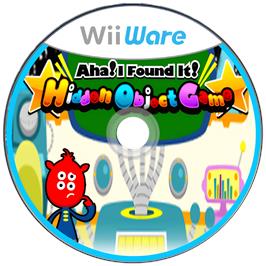 Cartridge artwork for Aha! I Found It! : Hidden Object Game on the Nintendo Wii.