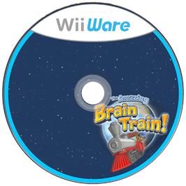 Cartridge artwork for Amazing Brain Train!, The on the Nintendo Wii.