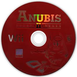 Cartridge artwork for Anubis 2 on the Nintendo Wii.