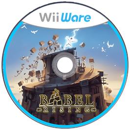 Cartridge artwork for Babel Rising on the Nintendo Wii.