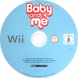 Cartridge artwork for Baby And Me on the Nintendo Wii.