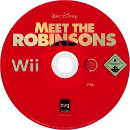 Cartridge artwork for Bienvenue Chez Les Robinson on the Nintendo Wii.
