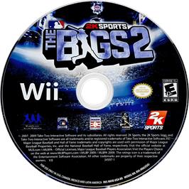 Cartridge artwork for Bigs 2 - Baseball, The on the Nintendo Wii.