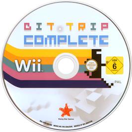 Cartridge artwork for Bit.trip Complete on the Nintendo Wii.