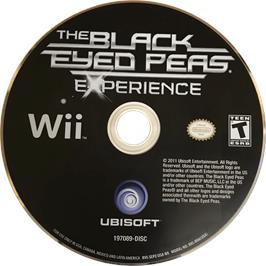 Cartridge artwork for Black Eyed Peas Experience, The on the Nintendo Wii.