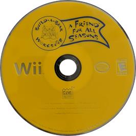Cartridge artwork for Build-a-bear Workshop - A Friend Fur All Seasons on the Nintendo Wii.