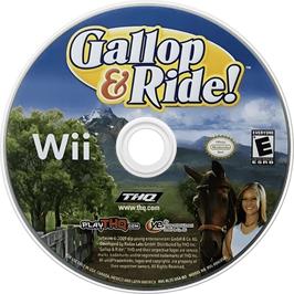 Cartridge artwork for Cheval And Poney - Mon Haras on the Nintendo Wii.