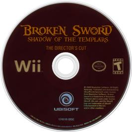 Cartridge artwork for Chevaliers De Baphomet - The Director's Cut, Les on the Nintendo Wii.