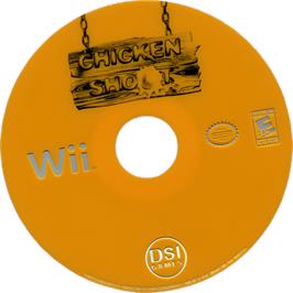 Cartridge artwork for Chicken Shoot on the Nintendo Wii.
