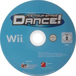 Cartridge artwork for Dance ! It's Your Stage on the Nintendo Wii.