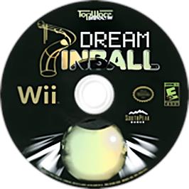 Cartridge artwork for Dream Pinball 3d on the Nintendo Wii.