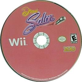 Cartridge artwork for Dream Salon on the Nintendo Wii.