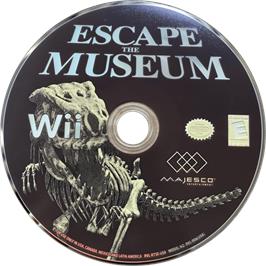 Cartridge artwork for Escape The Museum on the Nintendo Wii.