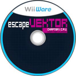 Cartridge artwork for Escapevektor - Chapter 1 on the Nintendo Wii.