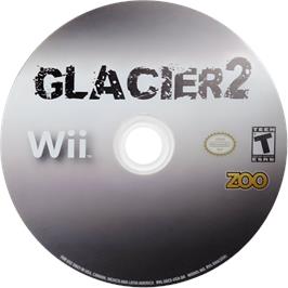Cartridge artwork for Glacier 2 on the Nintendo Wii.