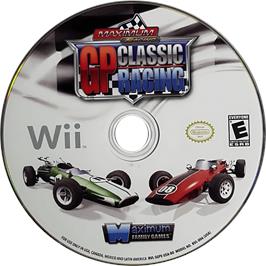 Cartridge artwork for Gp Classic Racing on the Nintendo Wii.