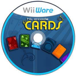 Cartridge artwork for HB Arcade Cards on the Nintendo Wii.