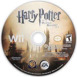 Cartridge artwork for Harry Potter Et Les Reliques De La Mort - Deuxième Partie on the Nintendo Wii.