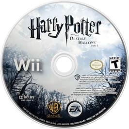 Cartridge artwork for Harry Potter Et Les Reliques De La Mort - Première Partie on the Nintendo Wii.