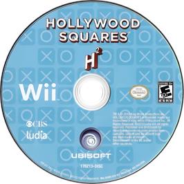 Cartridge artwork for Hollywood Squares on the Nintendo Wii.