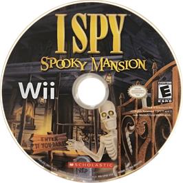 Cartridge artwork for I Spy - Spooky Mansion on the Nintendo Wii.