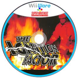Cartridge artwork for Ignition Factor (SNES) on the Nintendo Wii.