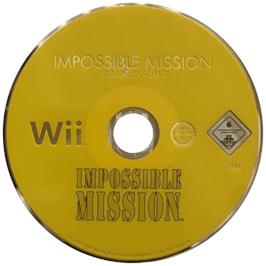 Cartridge artwork for Impossible Mission on the Nintendo Wii.