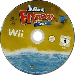 Cartridge artwork for Junior Fitness Trainer on the Nintendo Wii.