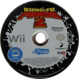 Cartridge artwork for Kung Fu Panda - Le Jeu on the Nintendo Wii.