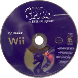 Cartridge artwork for Legend Of Spyro - The Eternal Night, The on the Nintendo Wii.