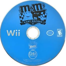 Cartridge artwork for M And M's - Kart Racing on the Nintendo Wii.