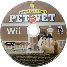 Cartridge artwork for Ma Clinique Vétérinaire on the Nintendo Wii.