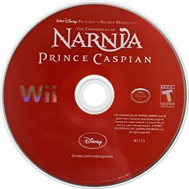 Cartridge artwork for Monde De Narnia - Chapitre 2 - Le Prince Caspian, Le on the Nintendo Wii.