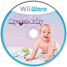 Cartridge artwork for My Little Baby on the Nintendo Wii.
