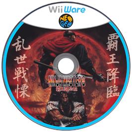 Cartridge artwork for Ninja Masters (NG) on the Nintendo Wii.
