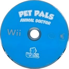Cartridge artwork for Pet Pals - Animal Doctor on the Nintendo Wii.