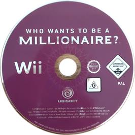 Cartridge artwork for Qui Veut Gagner Des Millions - 2ème Edition on the Nintendo Wii.