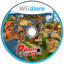 Cartridge artwork for Racers' Islands - Crazy Racers on the Nintendo Wii.